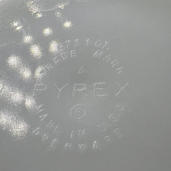 Vintage Pyrex Ceramic Bowl Early Americana 1 Qt 473 Rooster Eagle USA Made - Picture 4 of 9